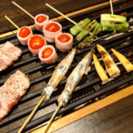 千葉中央に3月オープン、囲炉裏BAR.M　肉に魚、野菜らを炭火で焼きあげ頂く、新形態のバー