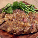 千葉駅徒歩5分、栄町バル ブラパン 山形牛ももステーキにヤリイカフリットらを堪能